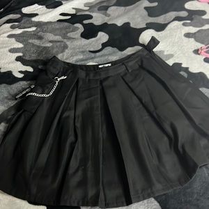 Chained black skirt from Hot Topic!